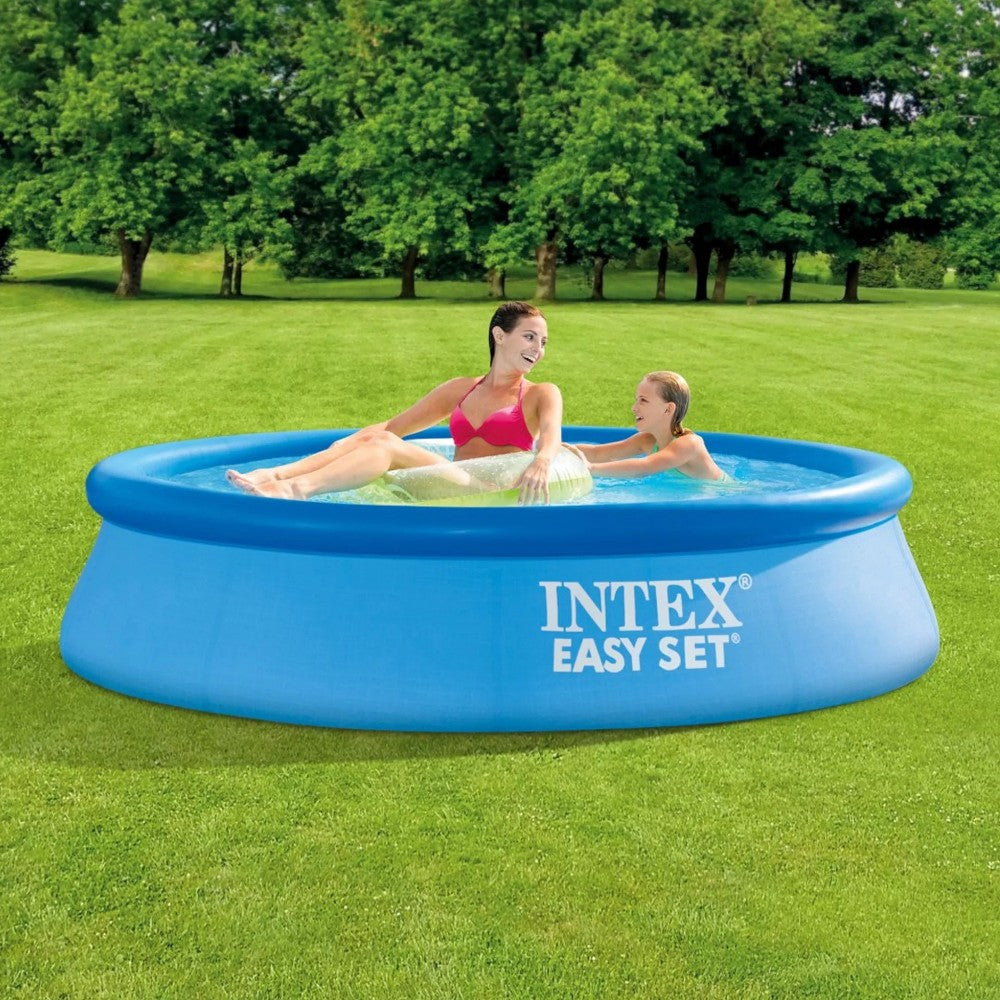 Piscine Autoportante Ronde "Easy Set" Sans Pompe Cm.244X61H. - capacité 1942 litres - poids 5,3 kg - (28106)