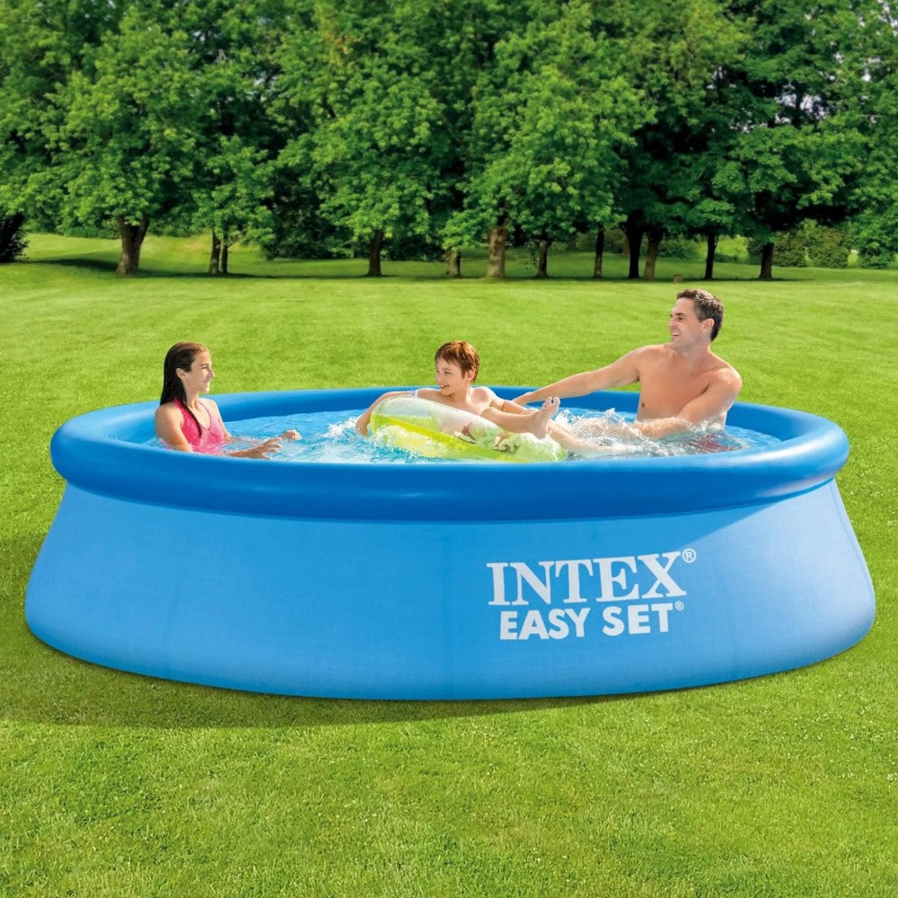 Piscine ronde autoportante "Easy Set" avec pompe filtrante 305x76h cm. - capacité 3853 litres - 10,8 kg (28122)