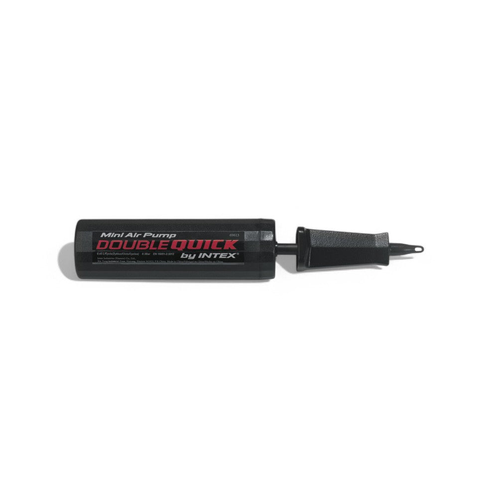 Mini Pompe Manuelle de Gonflage "Double Quick" - 29 cm - poids 0,14 kg (69613)