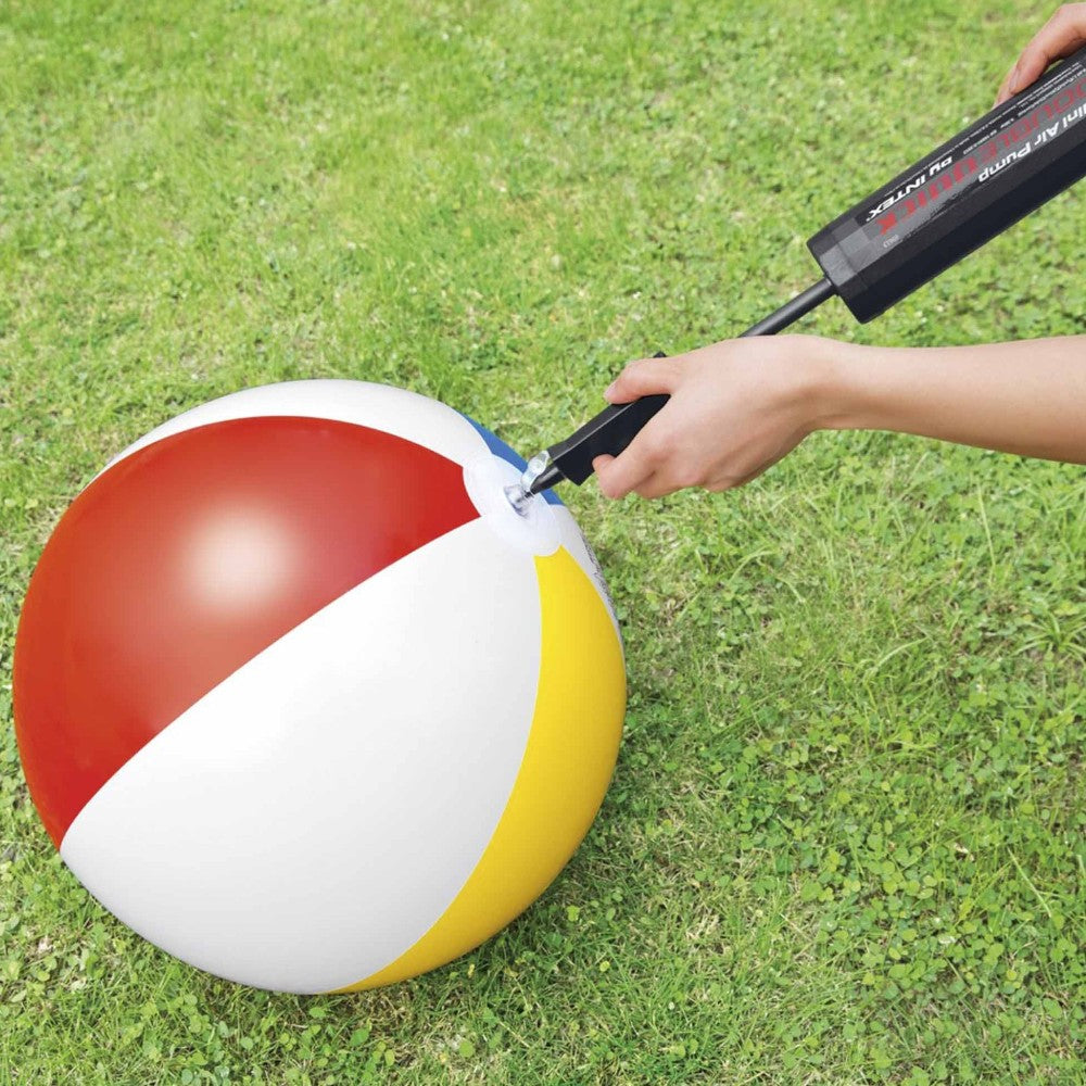Mini Pompe Manuelle de Gonflage "Double Quick" - 29 cm - poids 0,14 kg (69613)