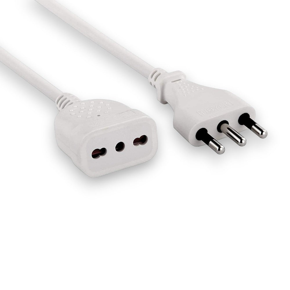 Rallonge Electrique Linéaire Bipass Blanc 3X1 - 3 m
