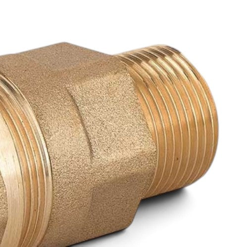 Raccordo a compressione diritto maschio per tubi di acciaio