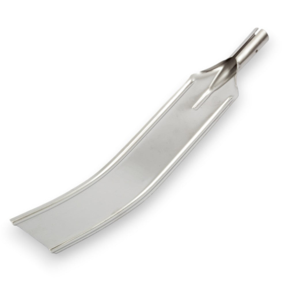 Pala rimuovi brace in acciaio per forni 35x8 cm