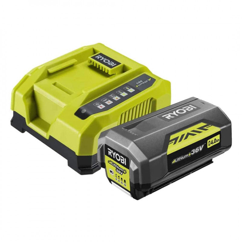 Energy ry36bc60a-140 Ryobi 36v 4.0ah batterie d'énergie et kit chargeur