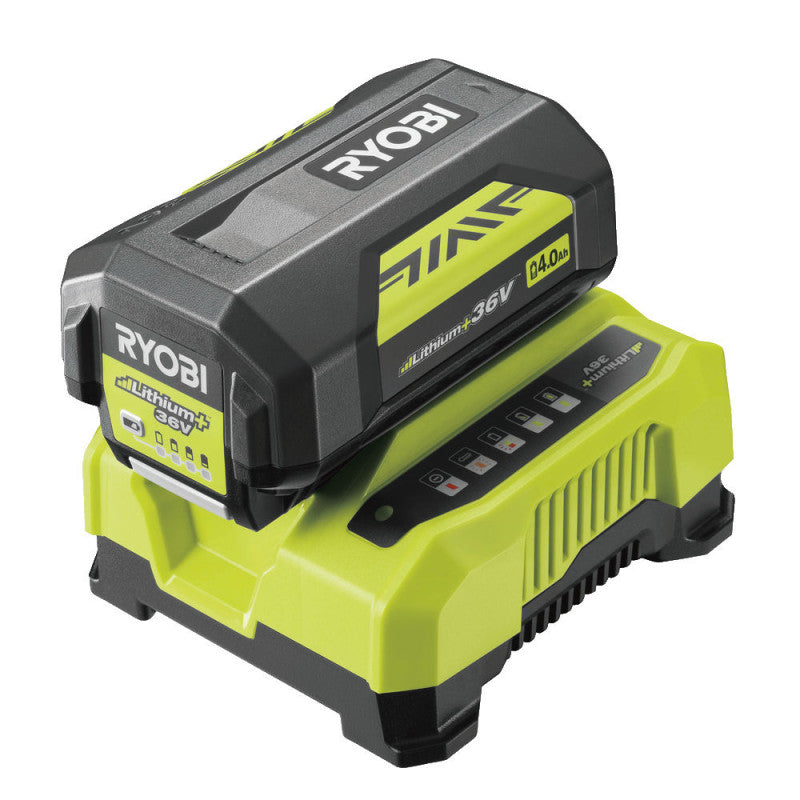 Energy ry36bc60a-140 Ryobi 36v 4.0ah batterie d'énergie et kit chargeur