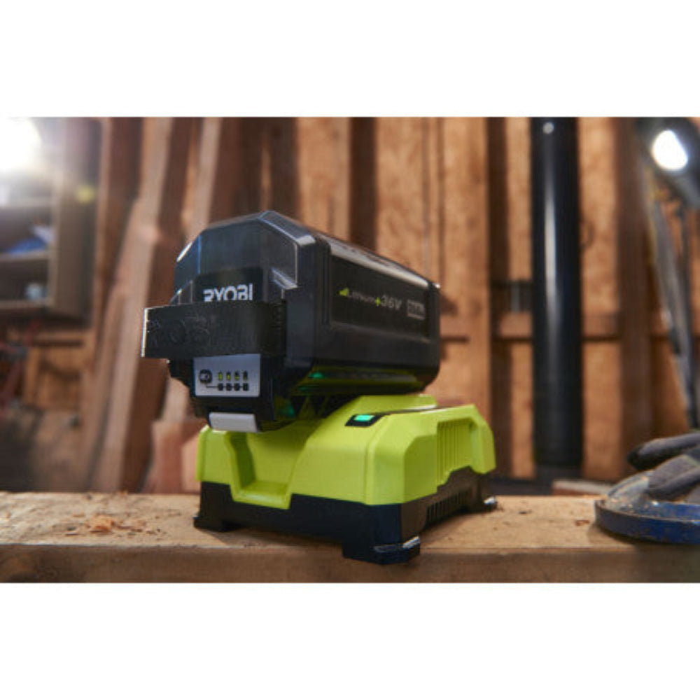 Chargeur de batterie rapide Compatible Ryobi ry36c60a pour batteries 36v