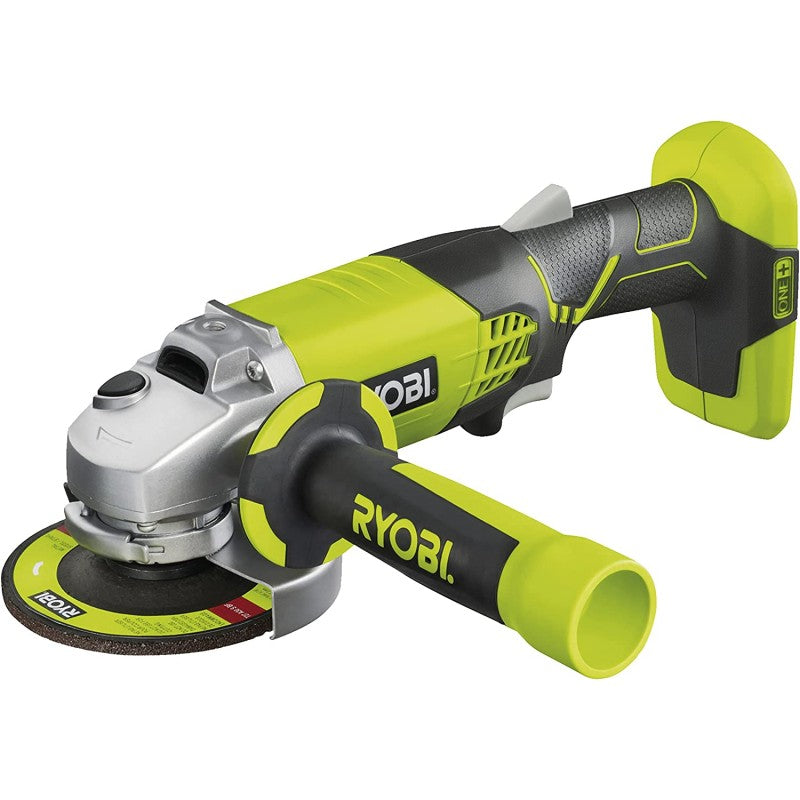 Meuleuse d'angle sans fil fouet R18AG 140S Ryobi diamètre 115 batterie 18v 4.0ah