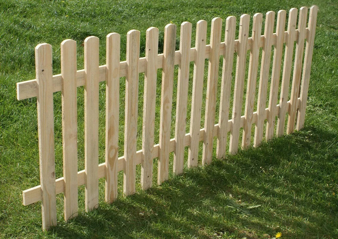 Panneau de clôture en bois 180x100h, clôture de jardin forestier