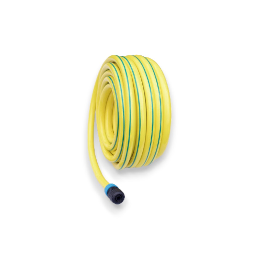 Tube en maille jaune pour extérieur diamètre 1,9 cm (3/4")