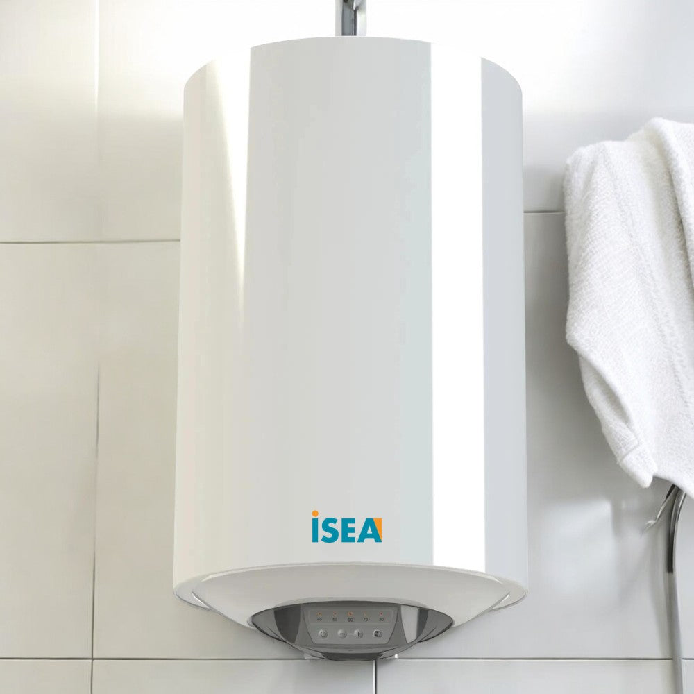 Chauffe-eau électrique à accumulation avec contrôle intelligent d'économie d'énergie 50 lt vertical Isea