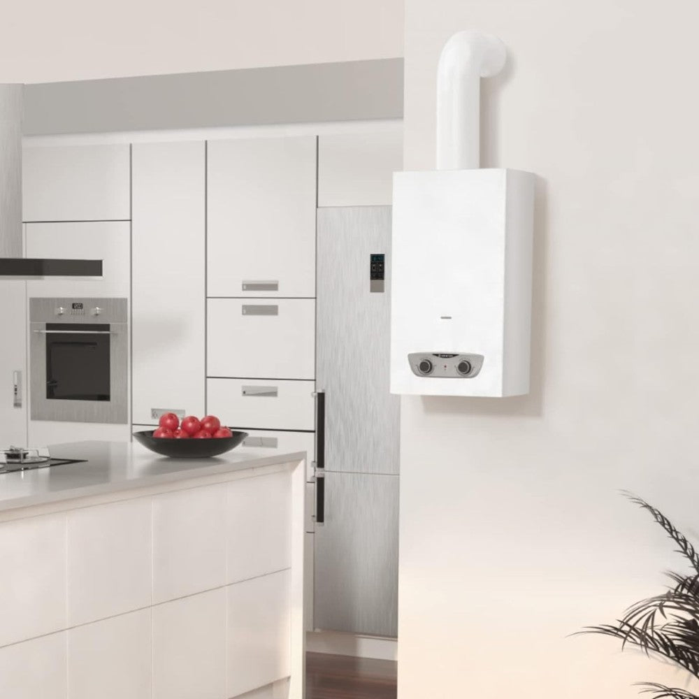 Chauffe-eau à Gaz GPL Chambre Ouverte Fast RX - 11 lt, dimensions mm.310x255x617h. poids 10,2 kg