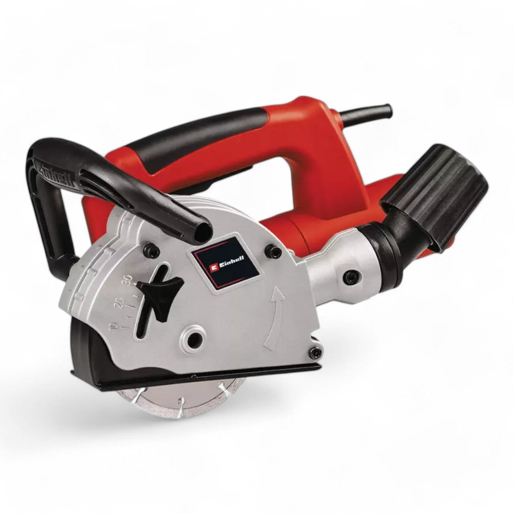 Scanalatore muro 1320w per scanalature profonde 8-30mm e larghe 8-26mm con dischi diamantati ø 125mm e protezione sovraccarico