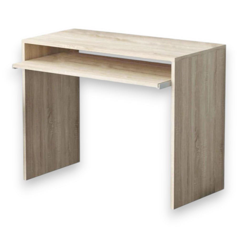 bureau 'studio 460' chêne clair 90x45x79h cm