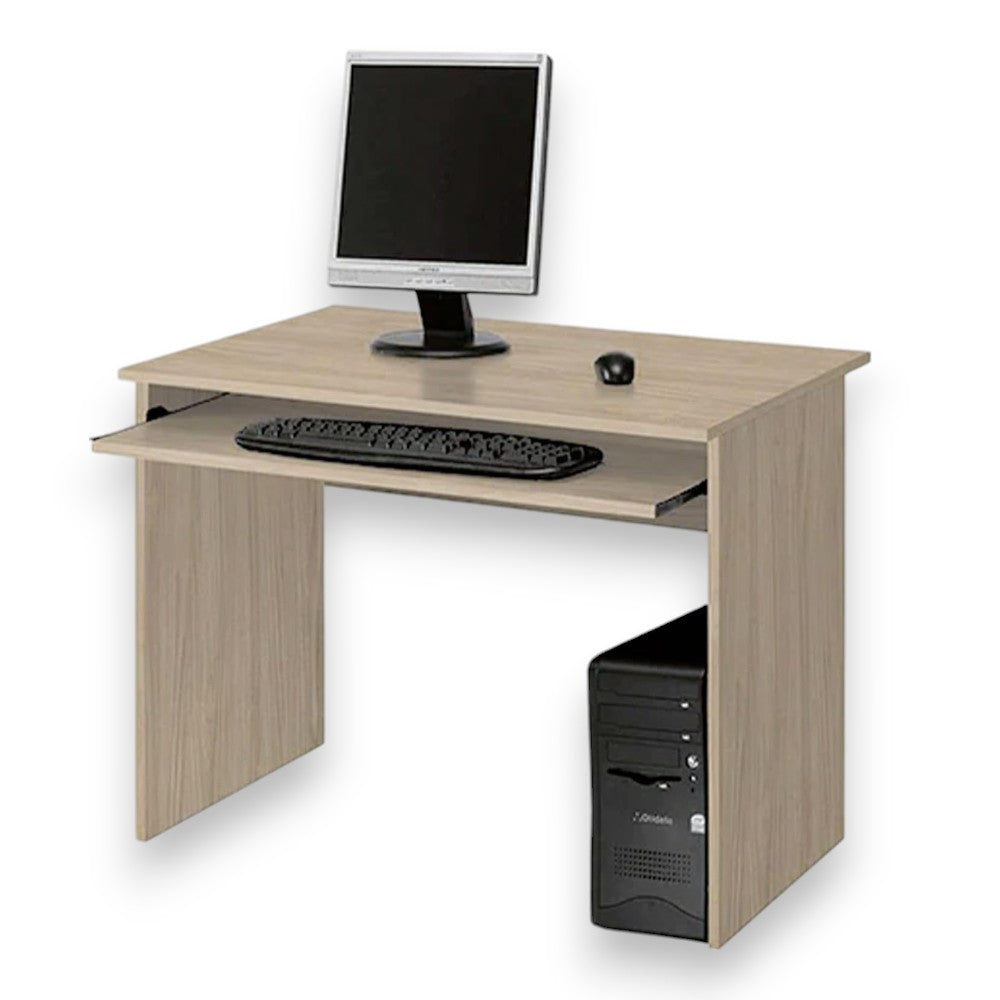 bureau 'studio 460' chêne clair 90x45x79h cm
