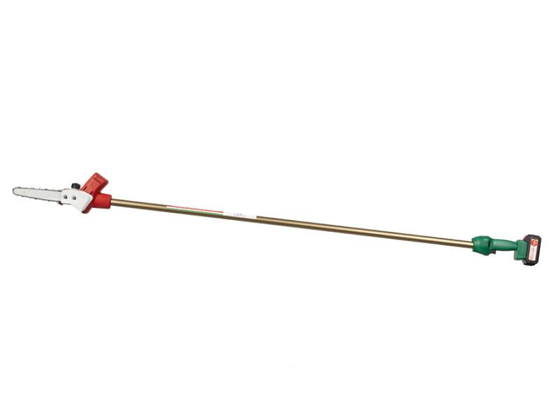 Scie d'élagage sans fil avec tige télescopique en aluminium de 1,5 à 2,5m Ares 21 V brushless Sbaraglia 