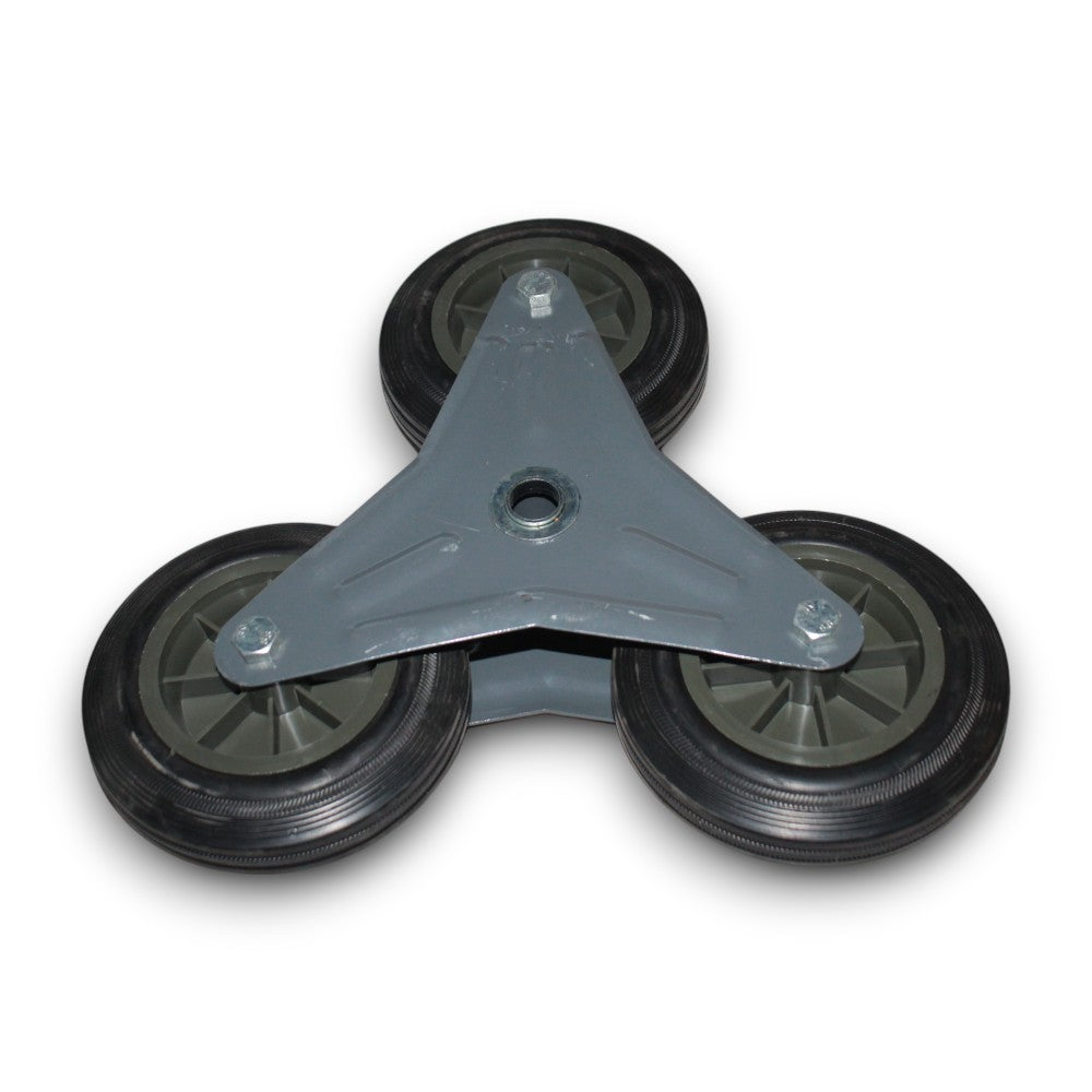 Jeu de trois roues de secours pour chariot 6 roues