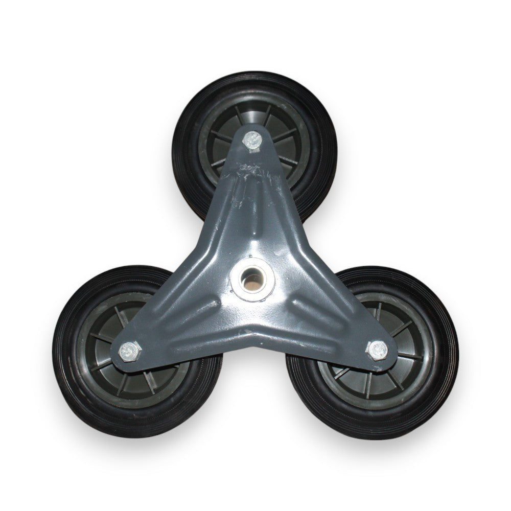 Jeu de trois roues de secours pour chariot 6 roues