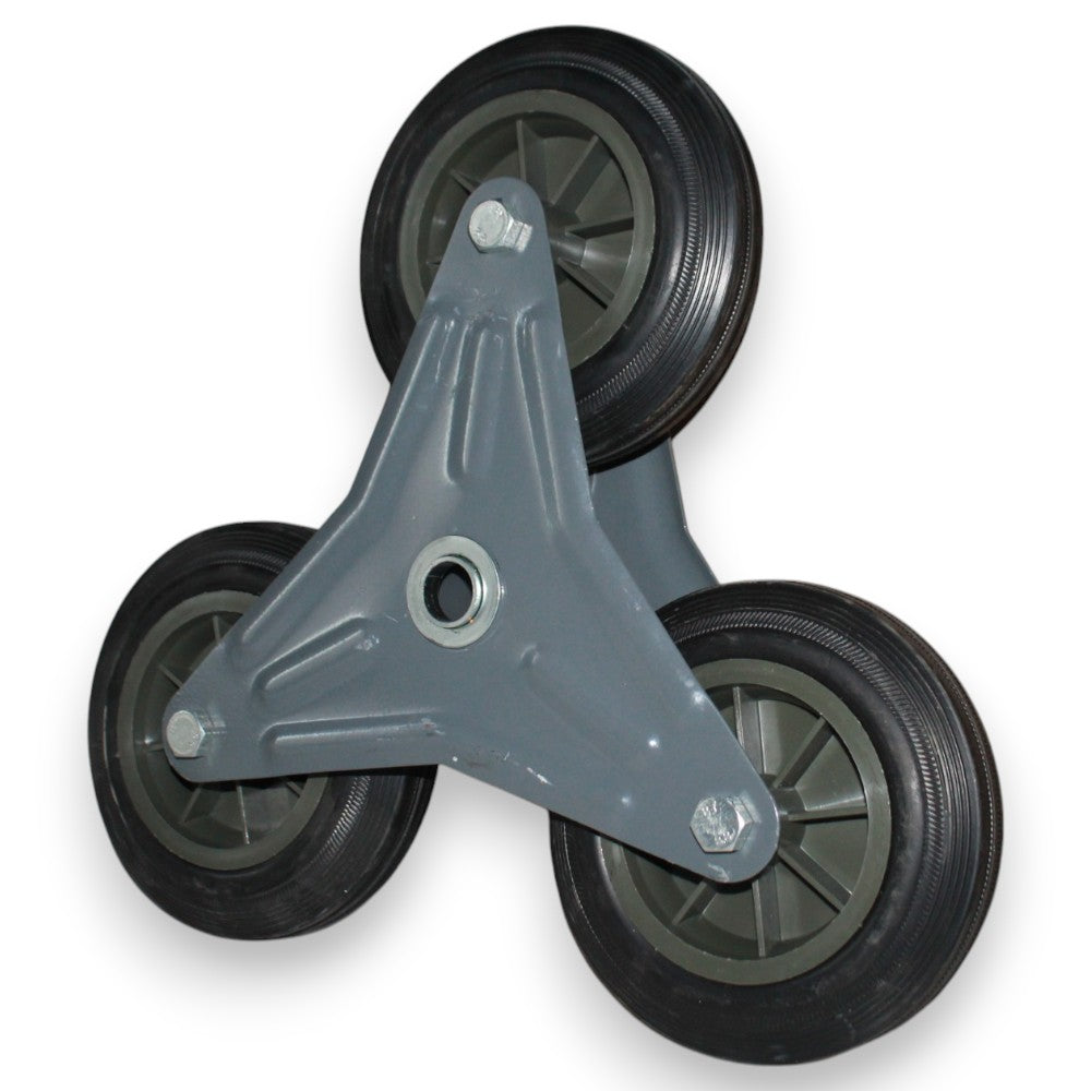 Jeu de trois roues de secours pour chariot 6 roues