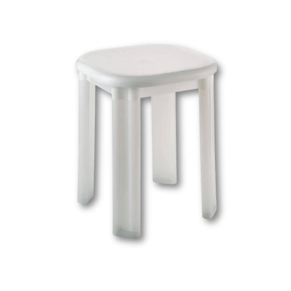 Tabouret 'eos' en blanc