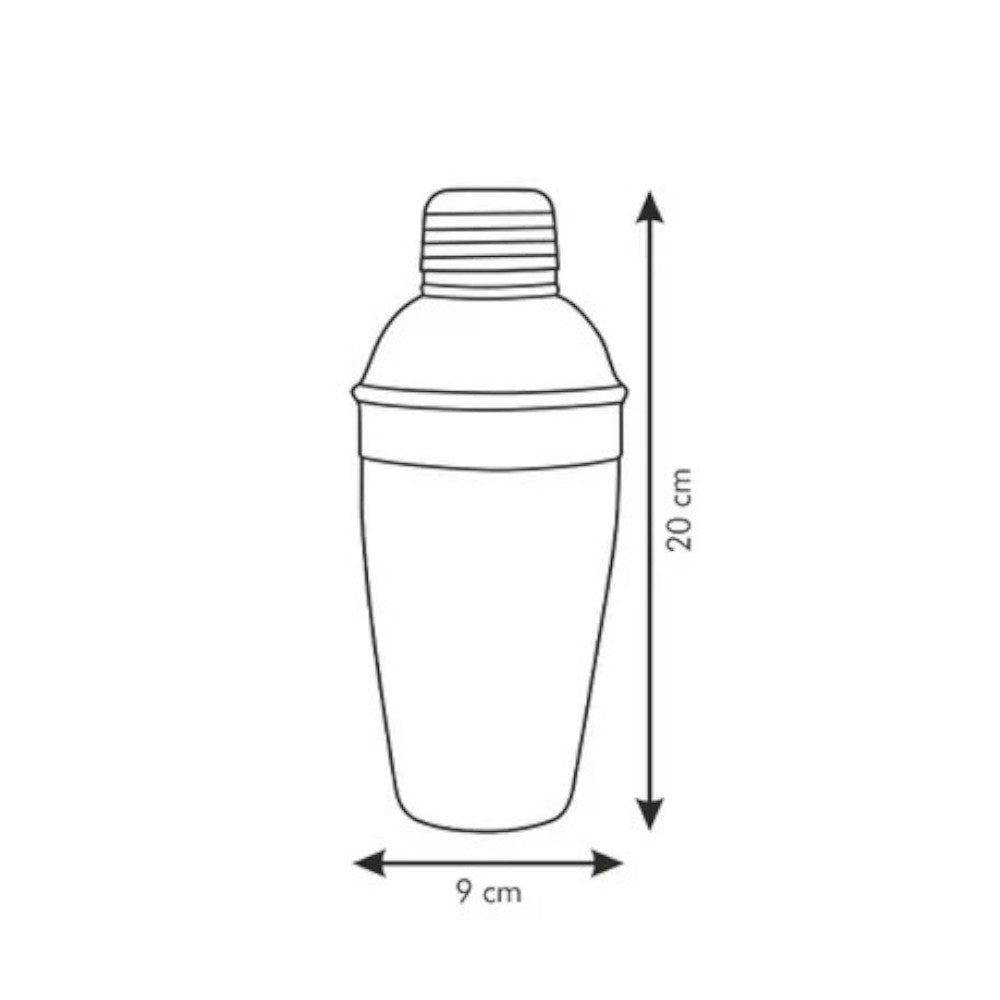 Shaker cocktail 0,5 lt con diametro 9xH20 cm Presto