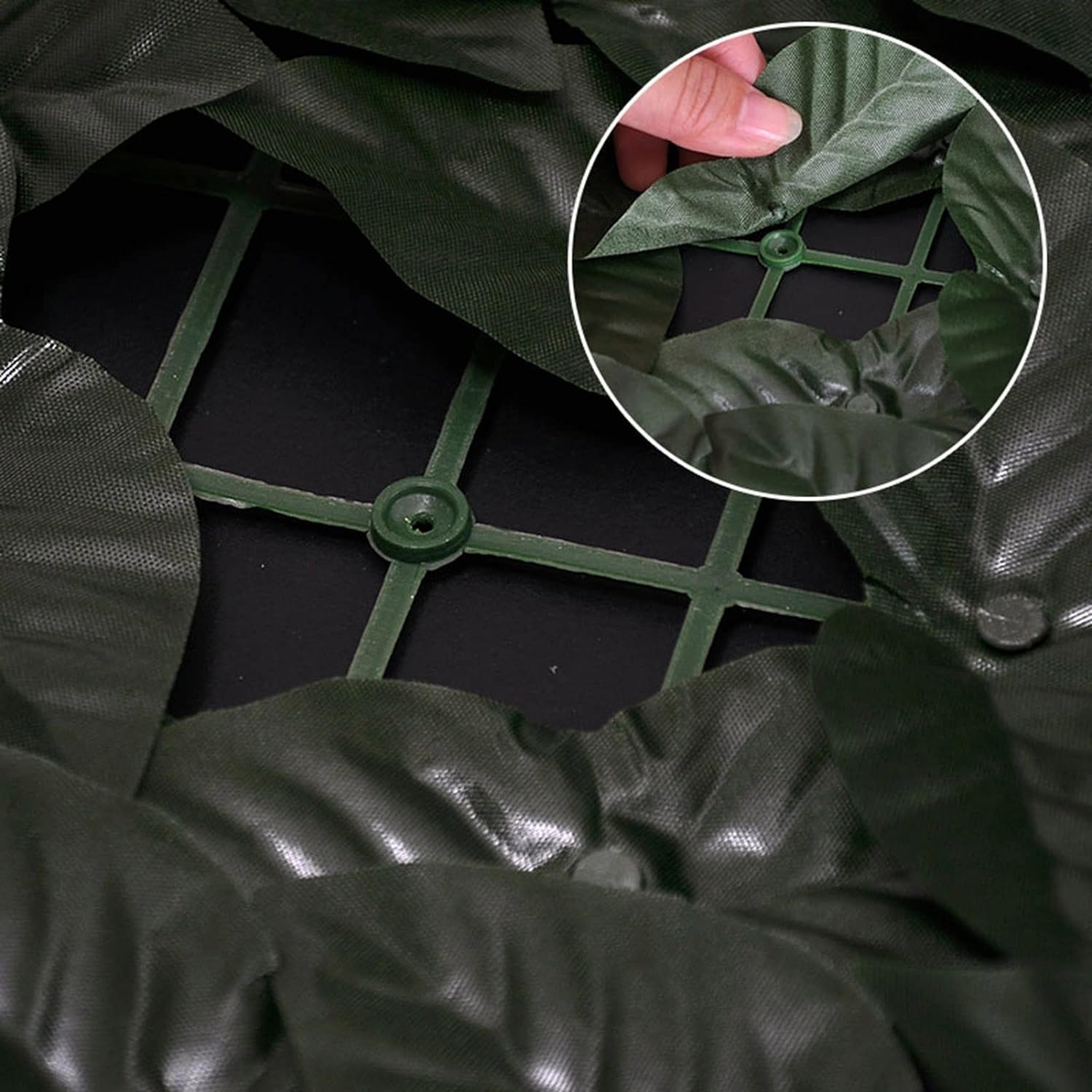 <transcy>Haie de Lierre Synthétique Basic avec Feuille de Lierre Vert 1,5x3M Garden Deluxe Collection</transcy>