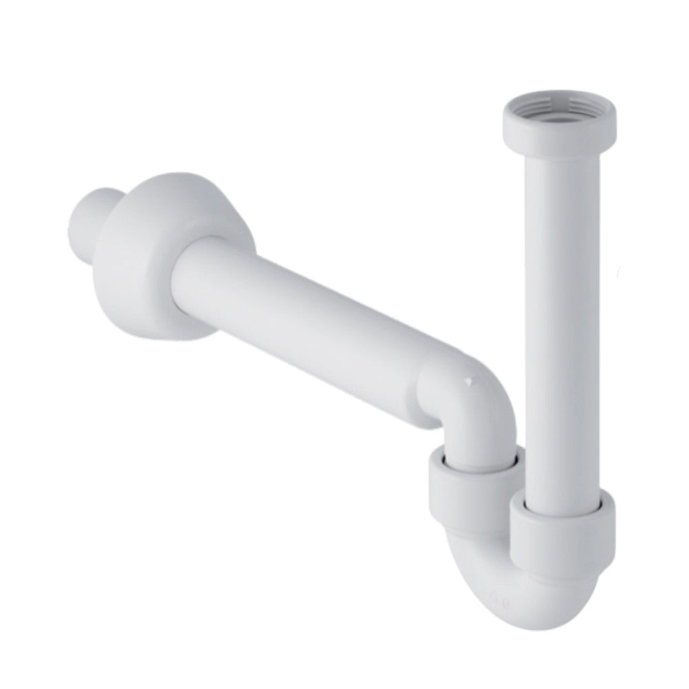 Sifone per bidet orientabile diametro 4 cm con attacco 1"1/4