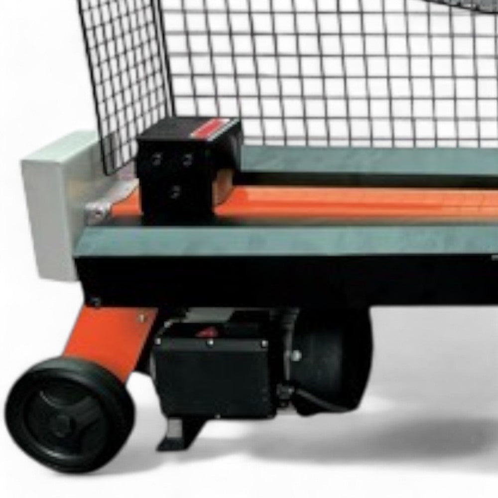 Spaccalegna orizzontale elettrico 2300 Watt 7 tonnellate per tronchi diametro 50-250 mm lunghezza massima 52 cm