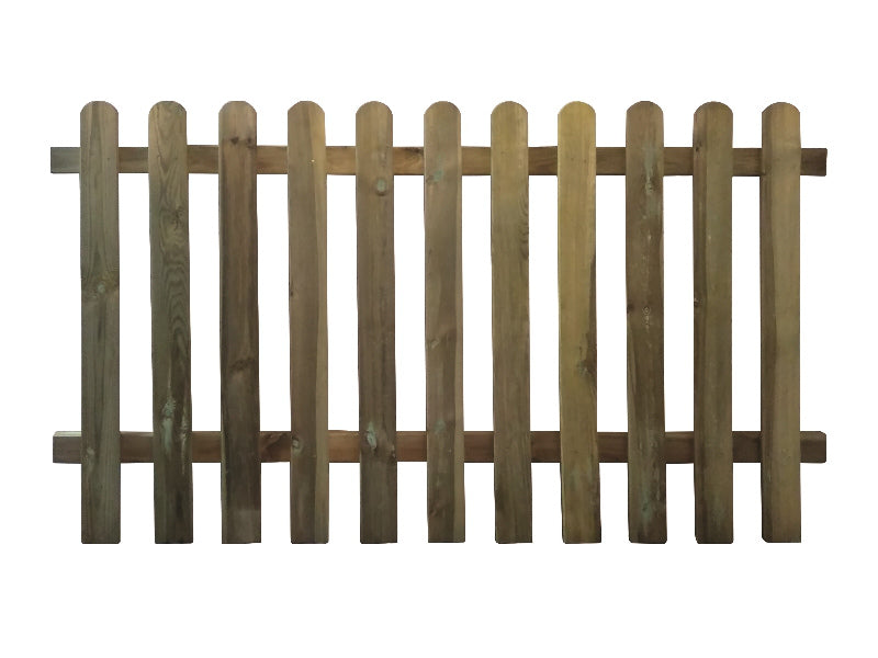 Panneau de clôture en bois 180x100h, clôture de jardin forestier