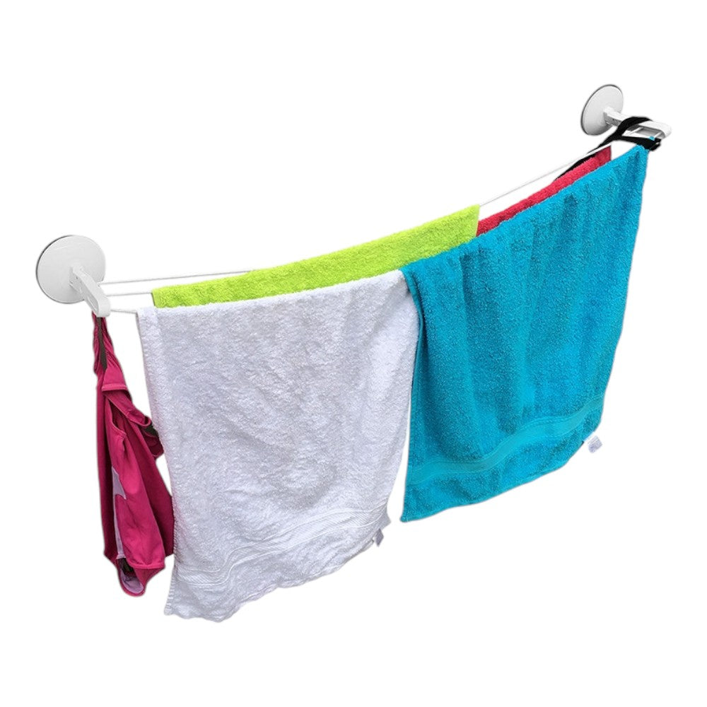Sèche-linge de salle de bain "Tenderspeed" avec bras à ventouse
