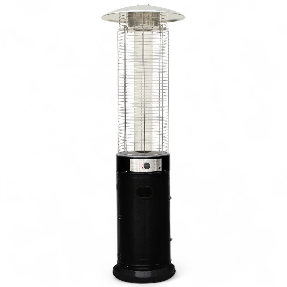 Poêle à gaz thermopatio extérieur design champignon 11Kw avec roulettes pour déplacement