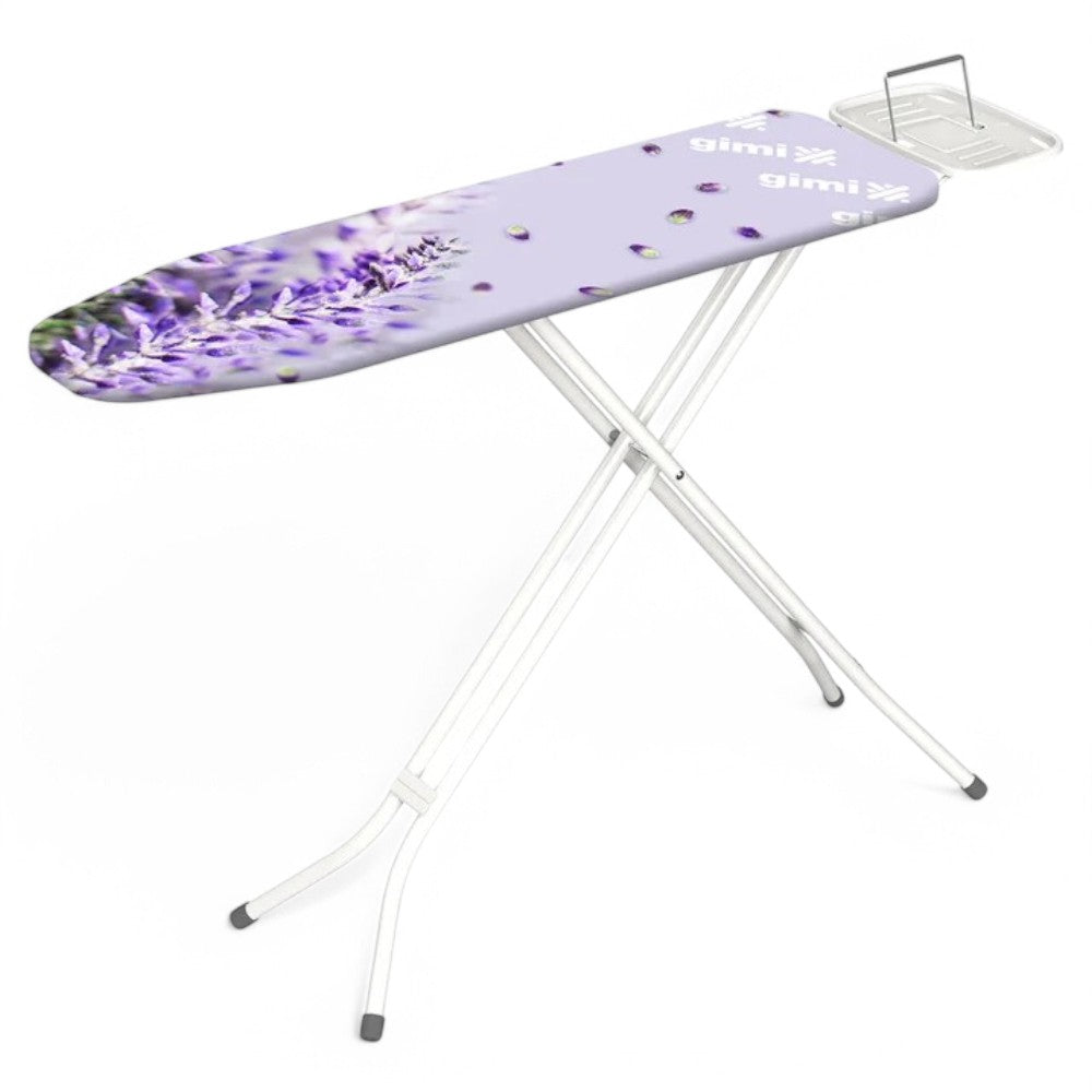 Housse de table à repasser en coton "Love Gimi" - cm.129x48 "M" pour planches à repasser cm.120x38