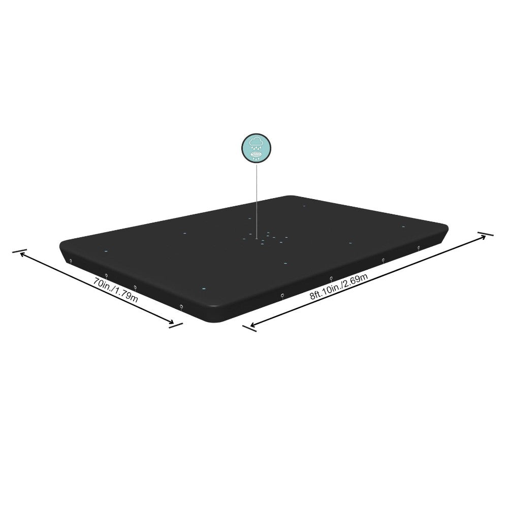 Couverture pour piscines rectangulaires "Power Steel Frame" - cm.282x196 (art.58442)