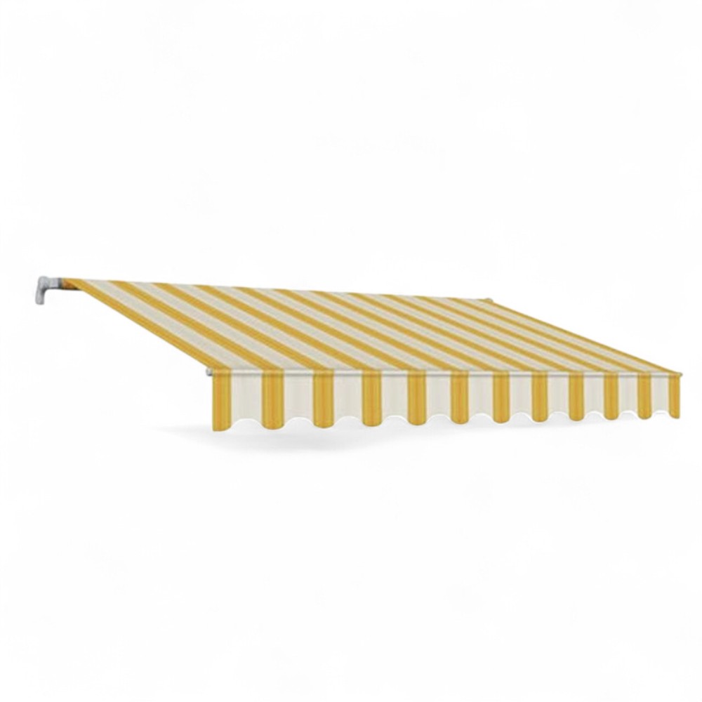 Store d'ombrage 300x200 cm avec barre carrée pour extérieur