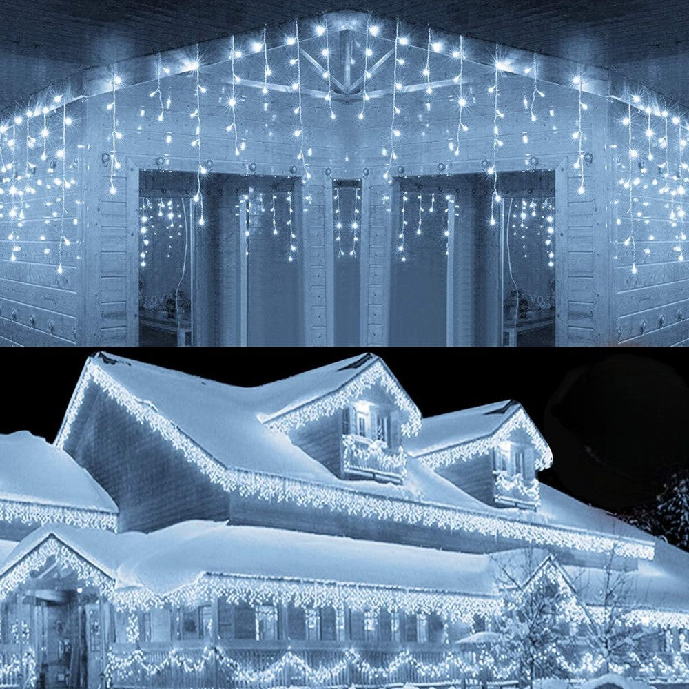 luci led natale luci bianche calde con trasformatore controller giochi luce timer cavo alimentazione norme ce