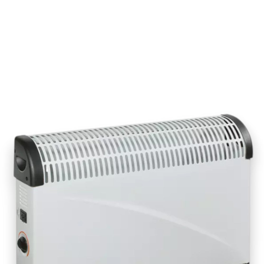 Convecteur turbo avec thermostat et ventilateur 2000W - dimensions hors tout cm.58x20x43h.
