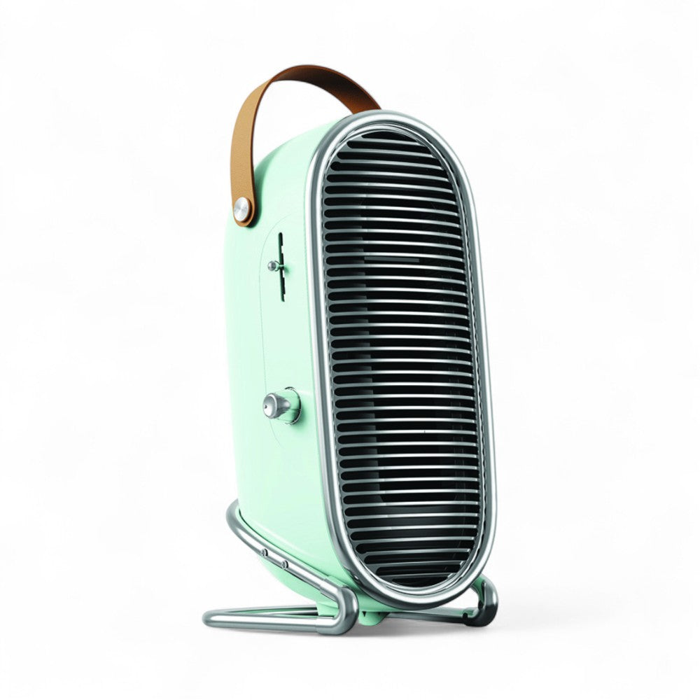 Termoventilatore ceramico 16,2x16,4xH32,4 cm con 4 regolazioni e termostato regolabile 750 - 1500W Old vintage Speak
