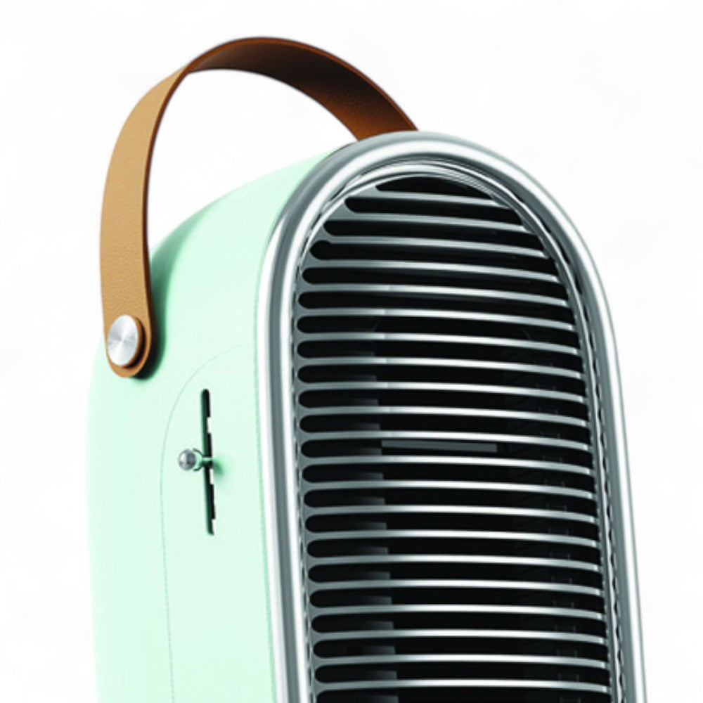 Termoventilatore ceramico 16,2x16,4xH32,4 cm con 4 regolazioni e termostato regolabile 750 - 1500W Old vintage Speak