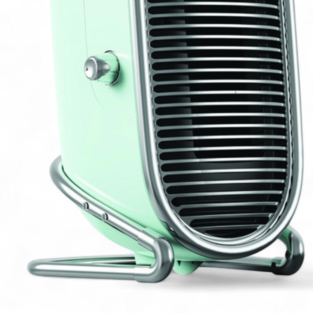 Termoventilatore ceramico 16,2x16,4xH32,4 cm con 4 regolazioni e termostato regolabile 750 - 1500W Old vintage Speak