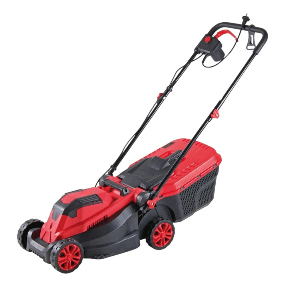 Rasaerba tosaerba elettrico 1400 Watt capacità di raccolta 30 lt.
