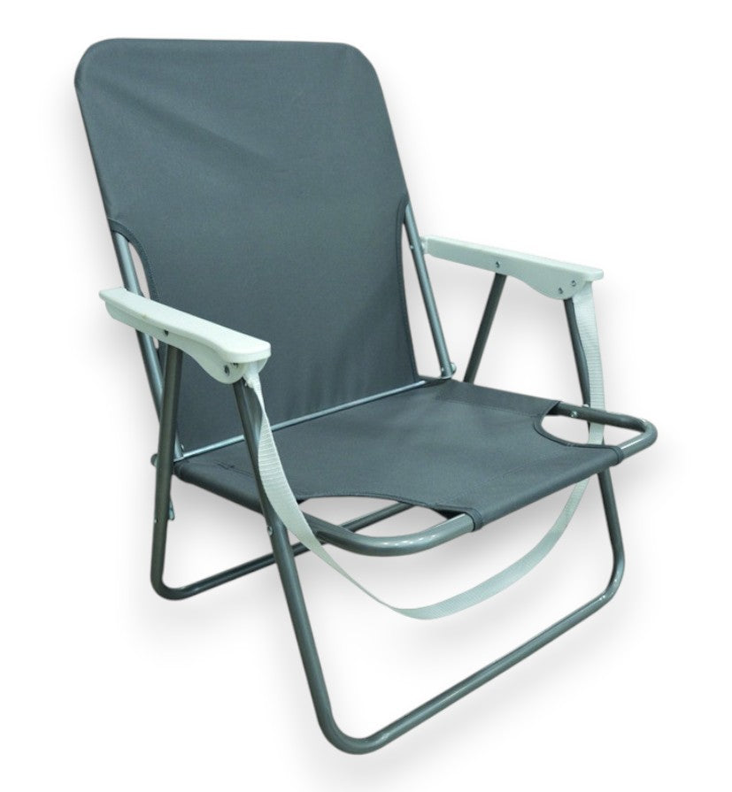 Fauteuil de plage en acier - cm.53x52x66h.
