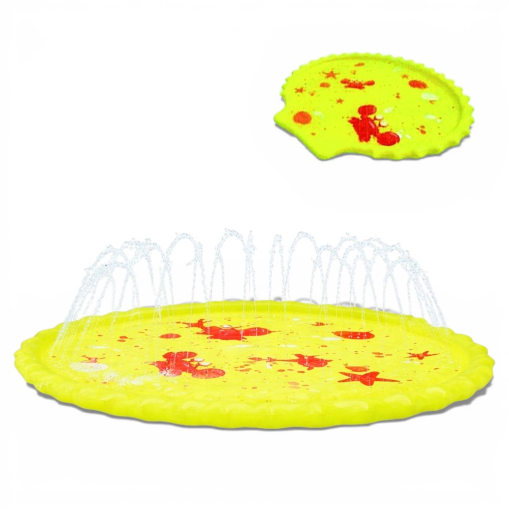 Coquille Gonflable Pulvérise d'Eau - 200x158 cm