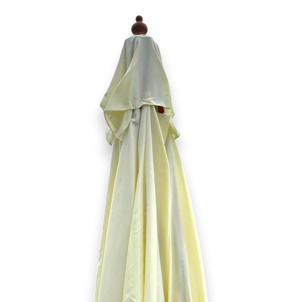 <transcy>Parasol en bois naturel 300x300 cm avec bord 50 mm</transcy>