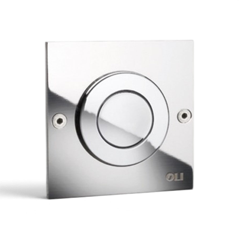 Comando pneumatico a parete a incasso mono trend inox