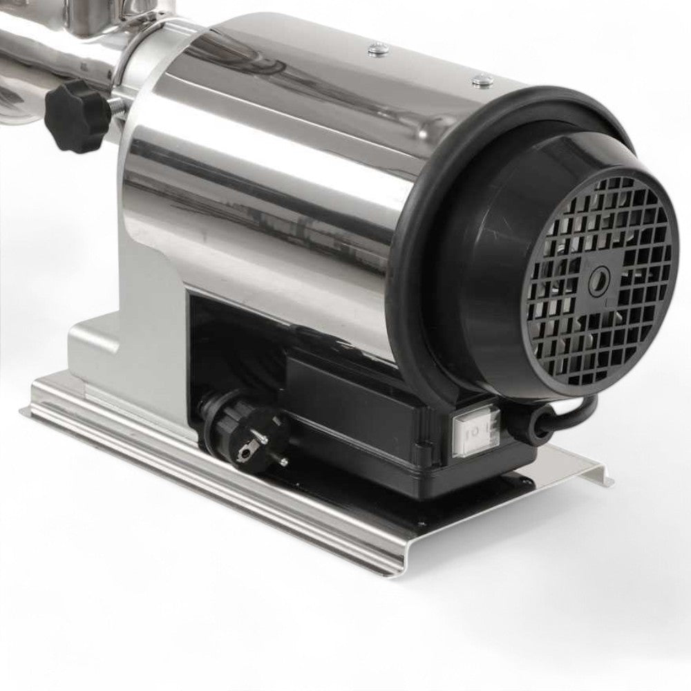 Hachoir à viande électrique 'tc-22 inox/80' trois lames n° 22