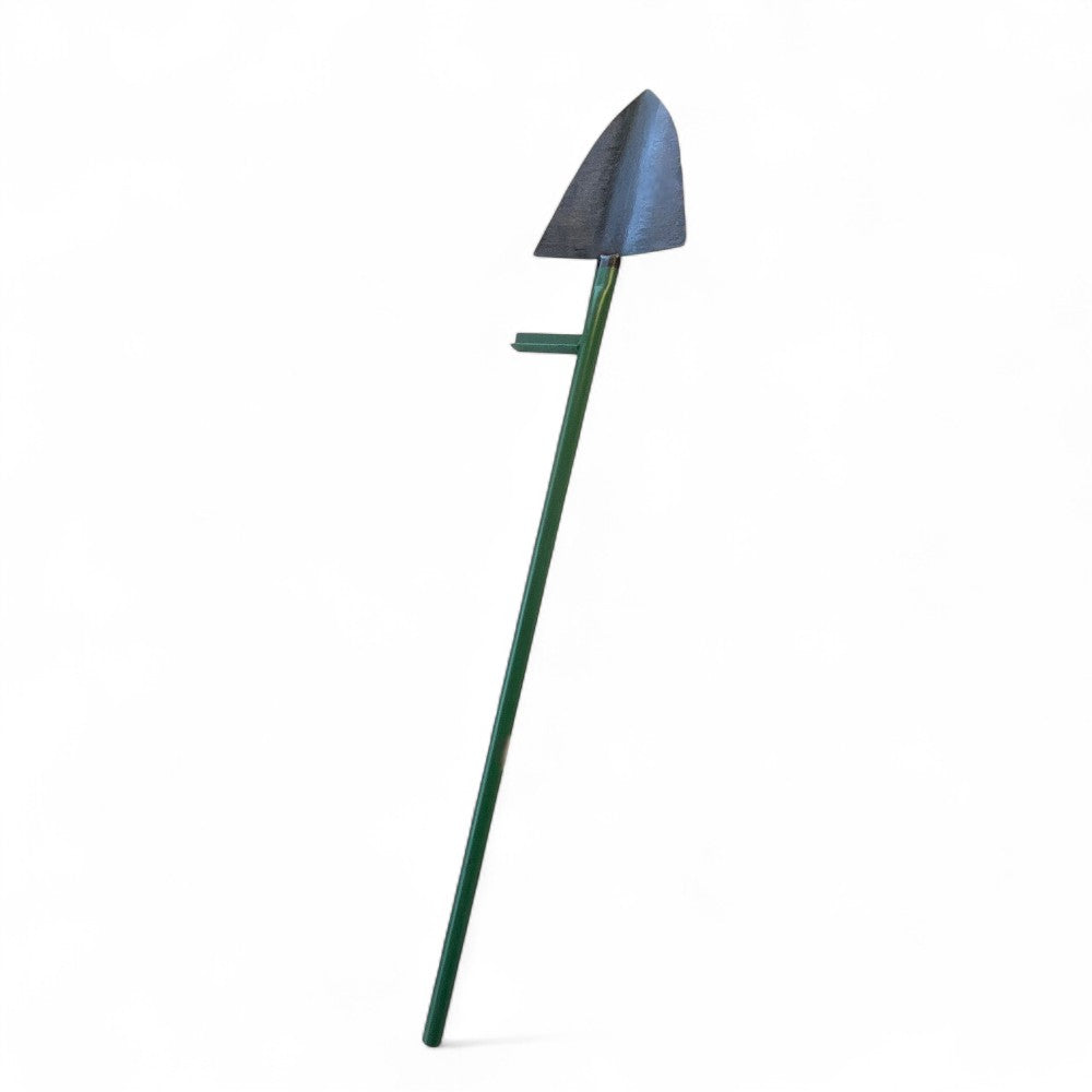 Bêche Forgée Avec Manche En Fer - SX cm.24x24/145h. raccordement ø mm.35