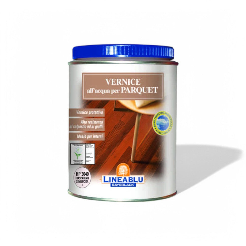 Peinture à l'eau pour parquet - HP 3040 transparente semi-brillante 750 ml