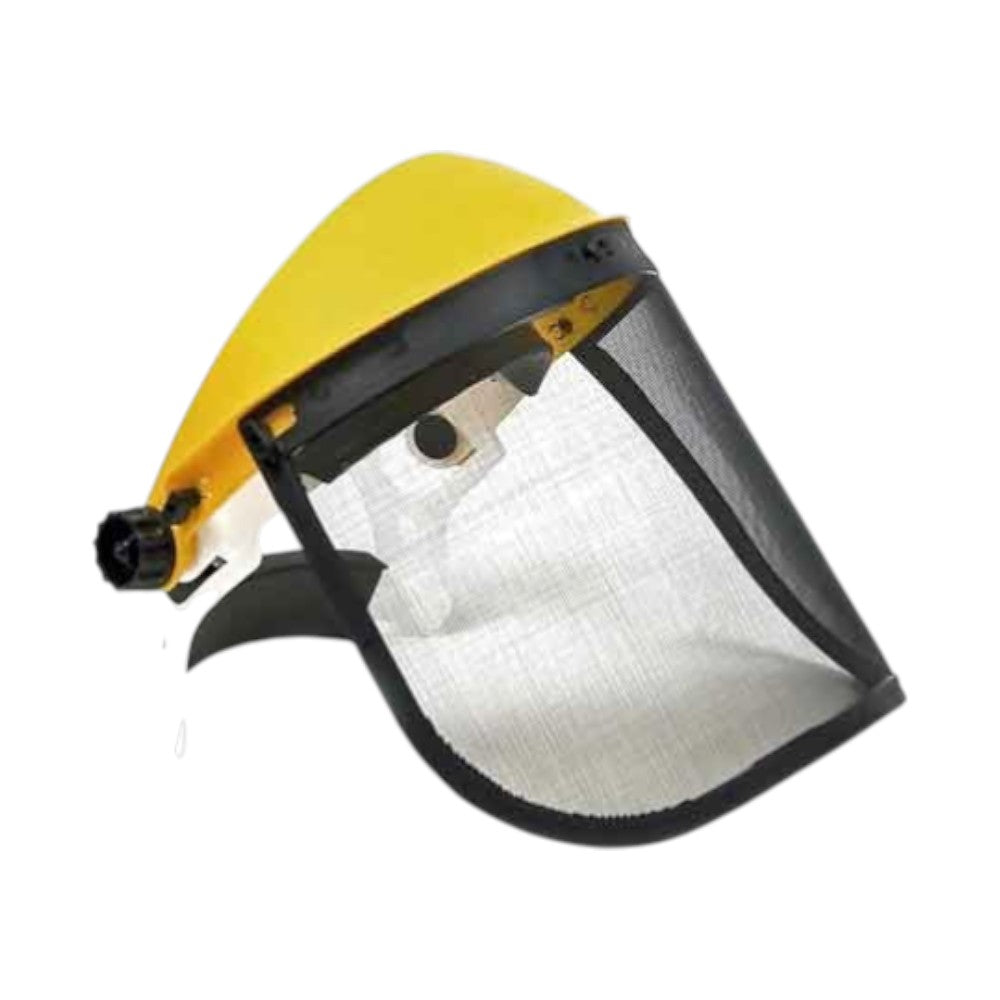 Visière de protection en maille métallique 'superpro' -