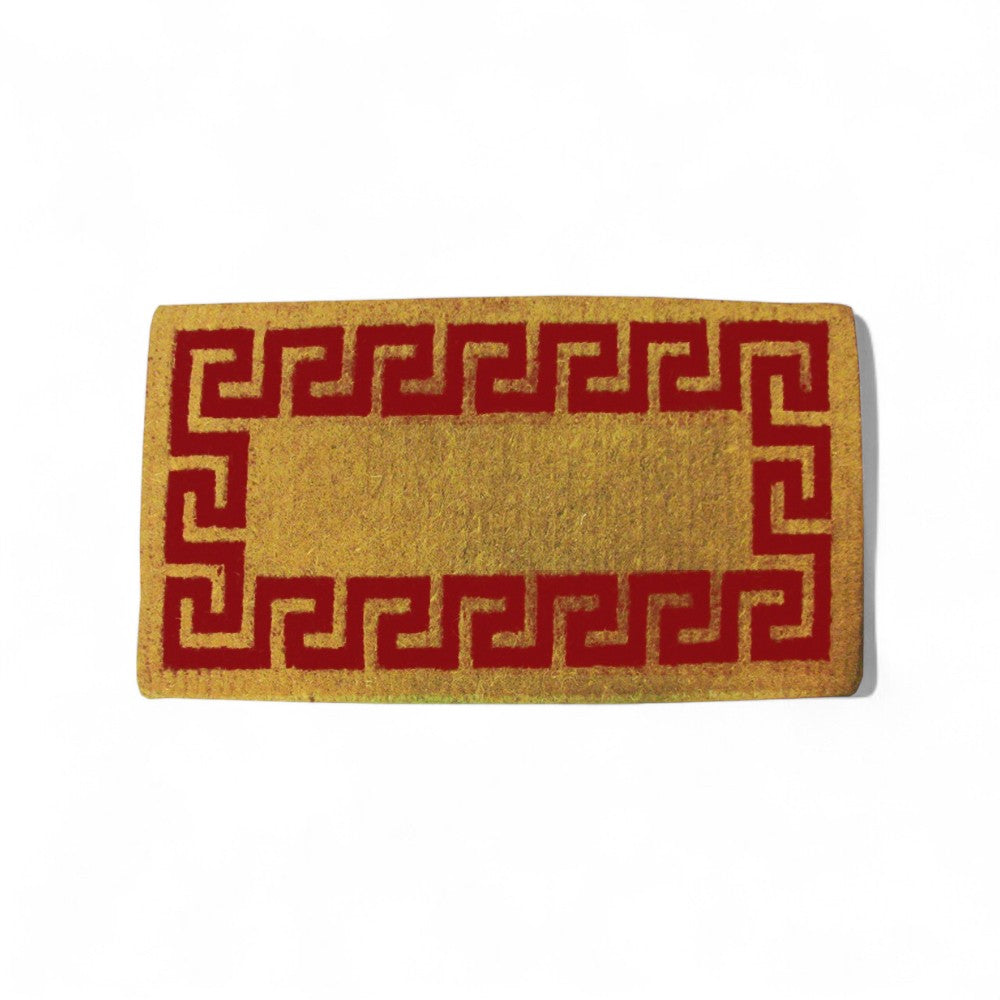 Paillasson Rouge Impérial Épaisseur 38mm - 35x70cm, épaisseur 3,8cm