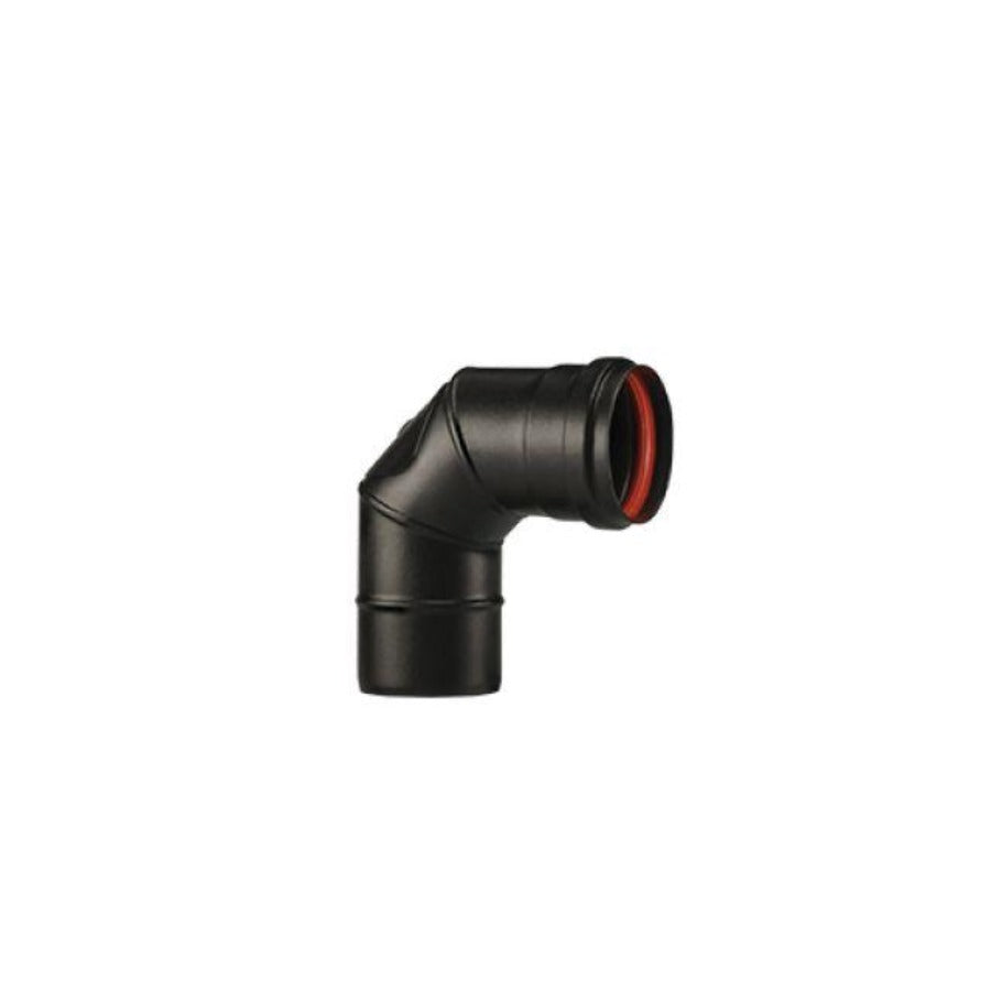 Curva Gomito 90° per canna fumaria stufa a pellet