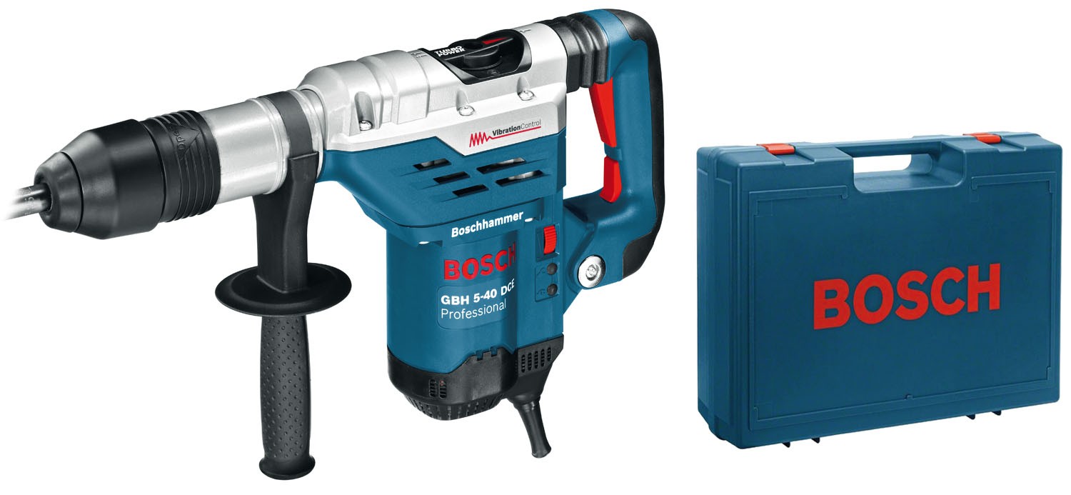 Trapano Martello Perforatore 1.150W con attacco SDSmax BOSCH Professional GBH5-40DCE